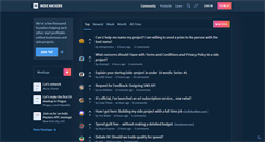 Desktop Screenshot of indiehackers.com